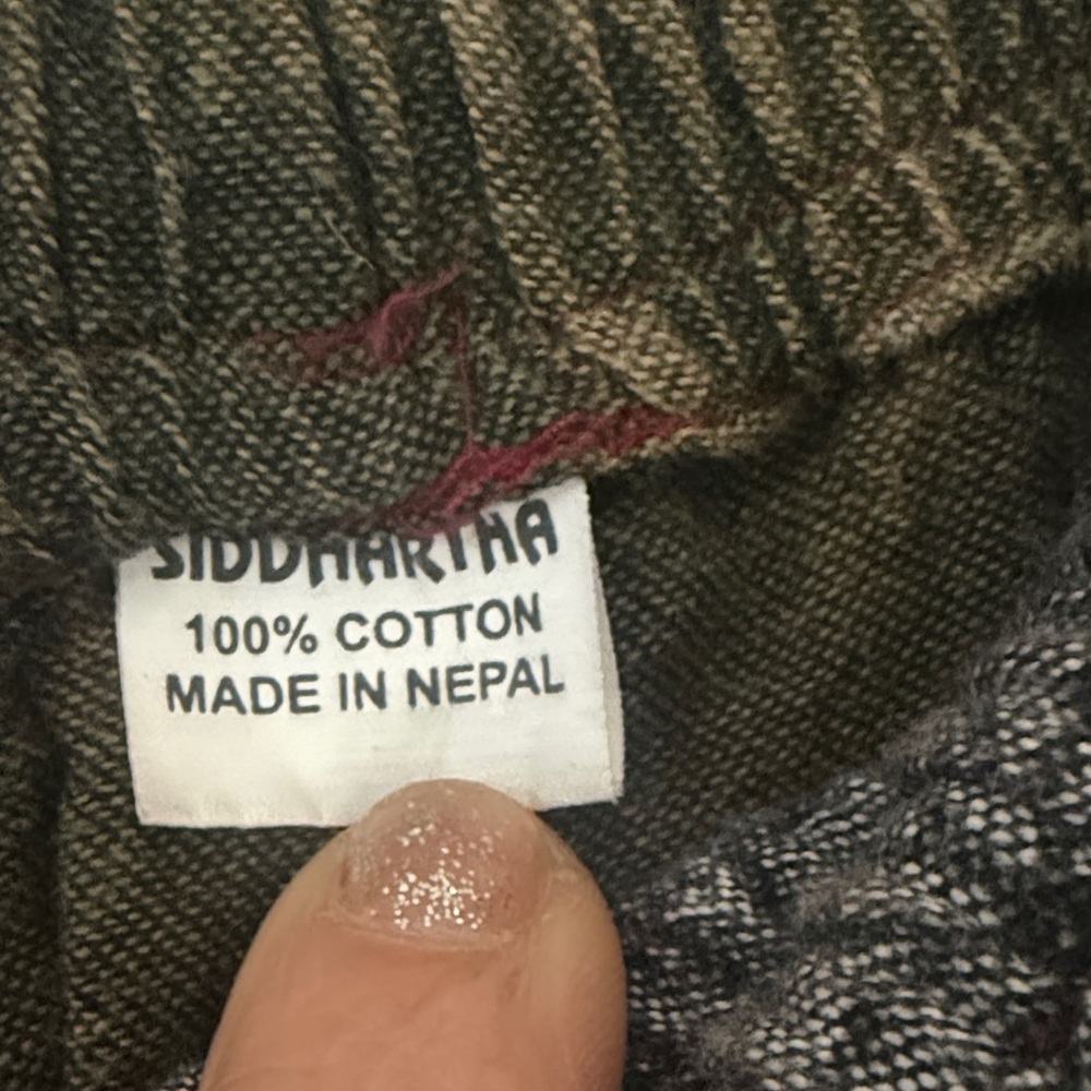 Multicolor Patchwork Joggers - image 2